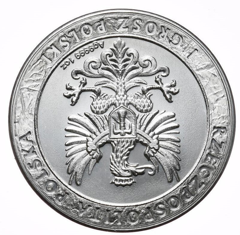 1 oz Ag 9999 - Husaria 1 - Grosz Polski (pierwszy rok)