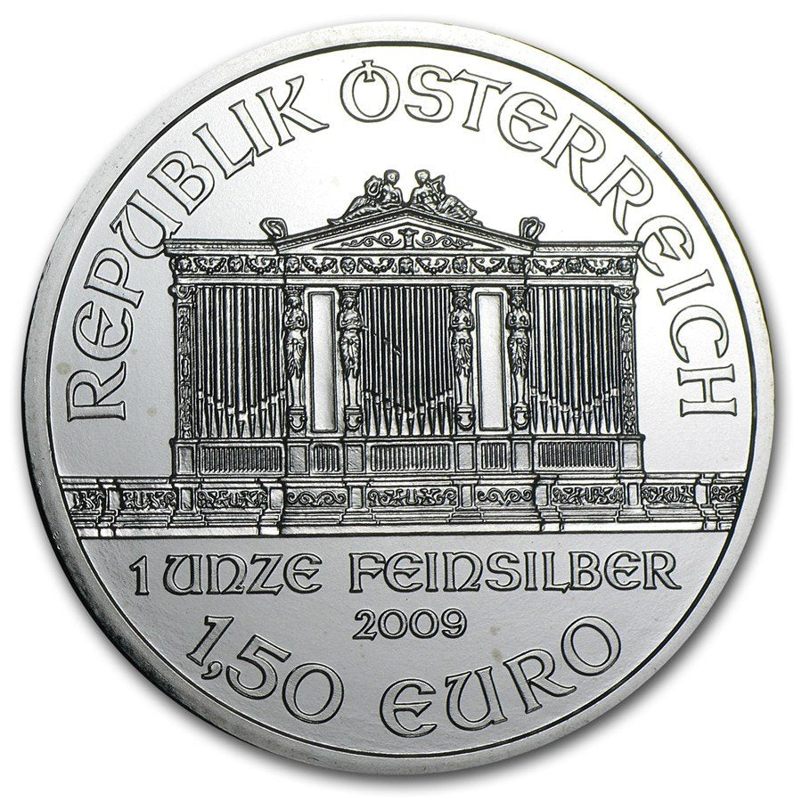 1 oz Ag - Filharmonik Wiedeński - 2009 rok