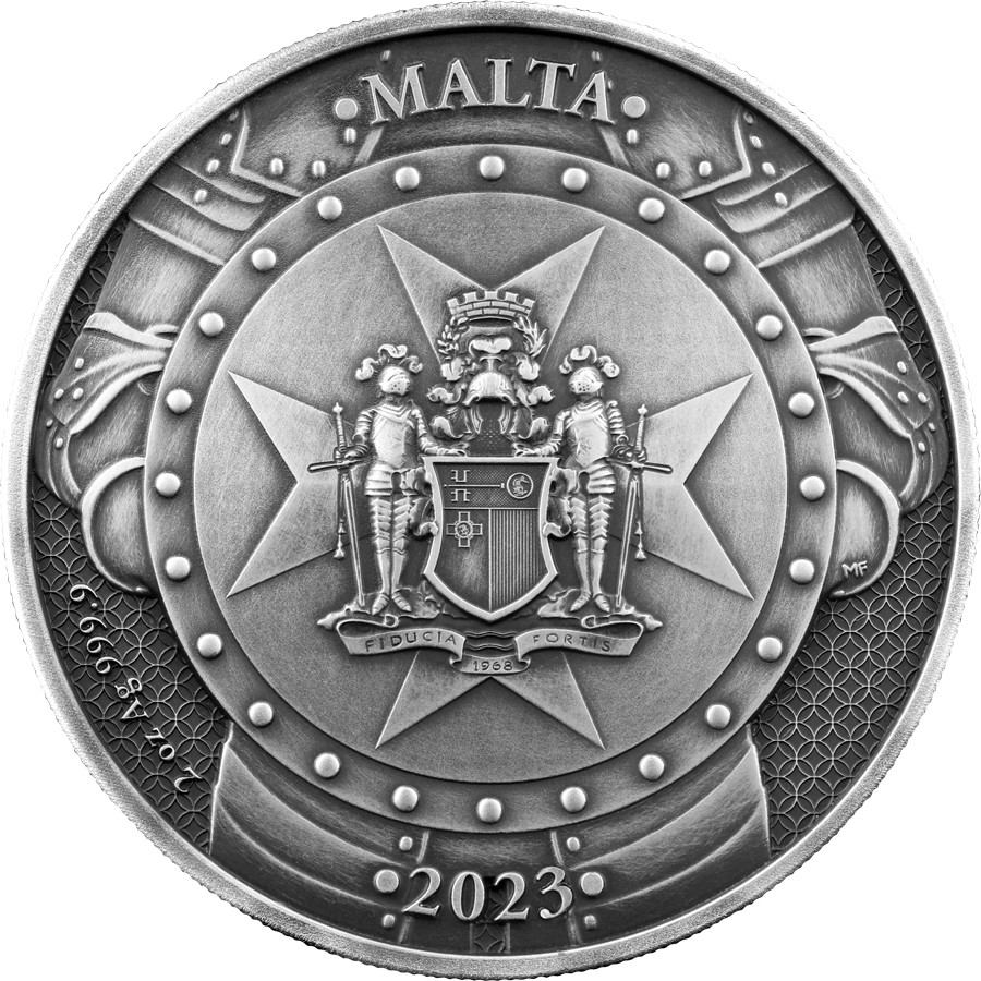 10 euro Rycerze Maltańscy 2 oz 2023