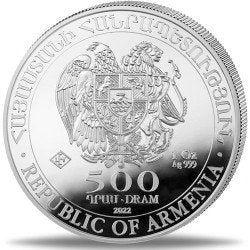 1 oz Ag - Armenia 1$ Arka Noego - 2022