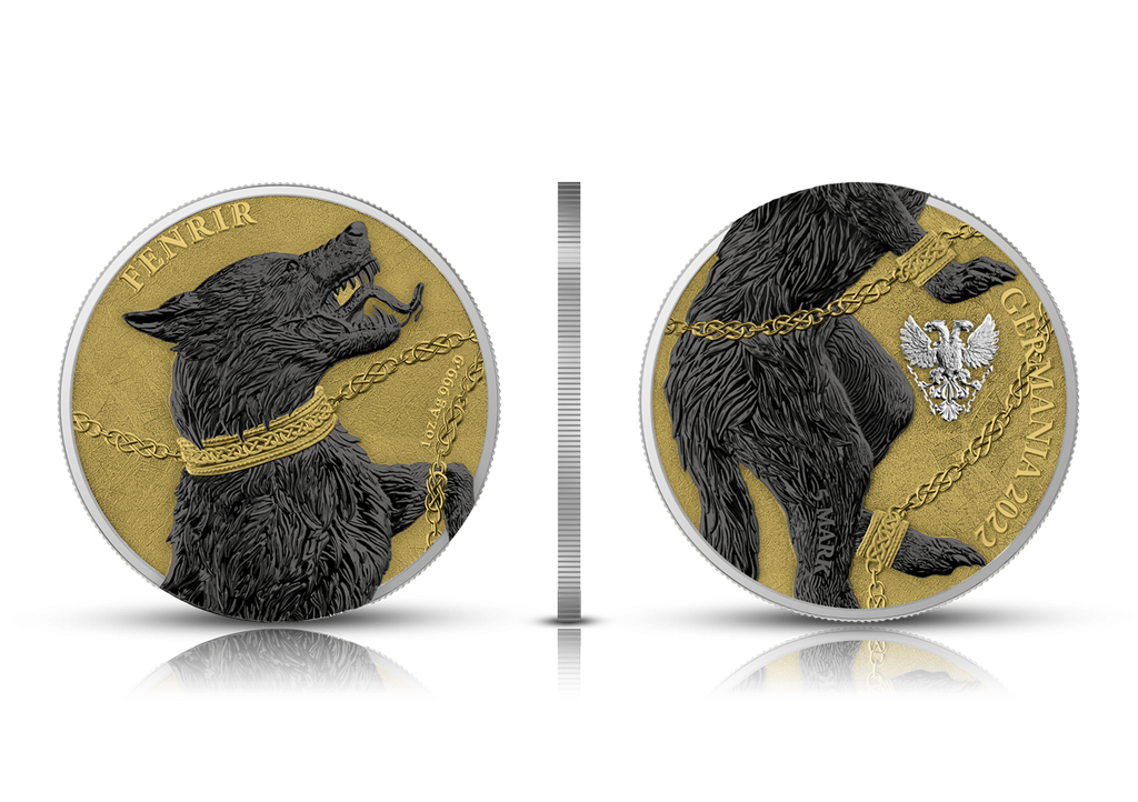 2x 1 oz - Germania Beasts – FENRIR GEMINUS 2022