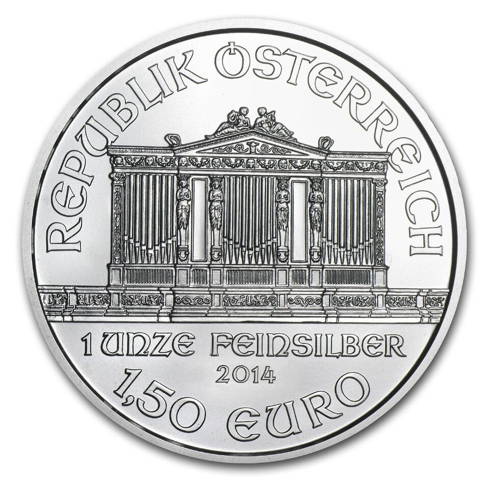 1 oz Ag - Filharmonik Wiedeński - 2014 rok