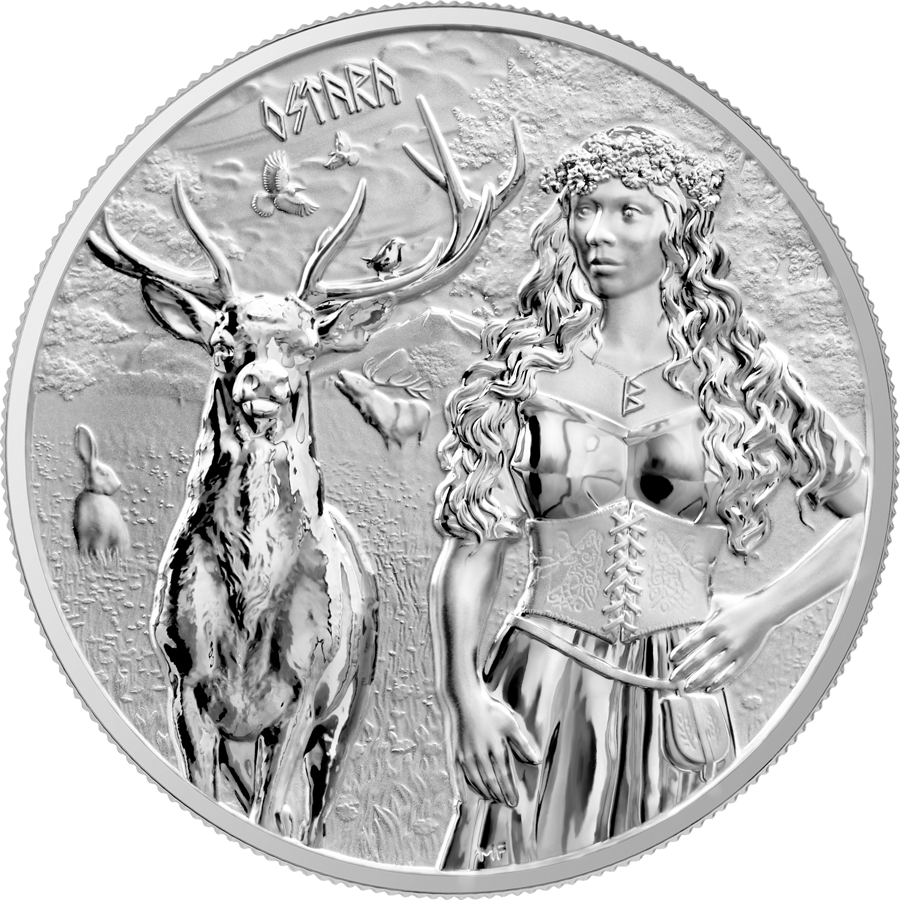 1 oz Ag - Valkyries Ostara - 2023